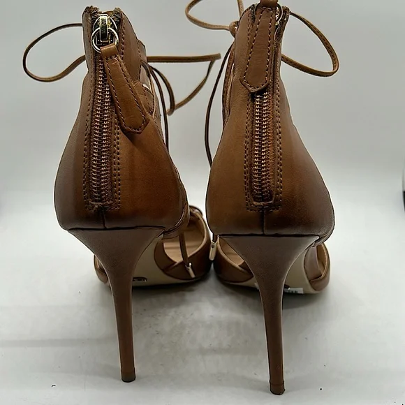 Tony Bianco NWT Sexy Tan Monaco Pointed Toe Stiletto Heels Shoes **Size 9**🔥🔥 - Picture 6 of 7